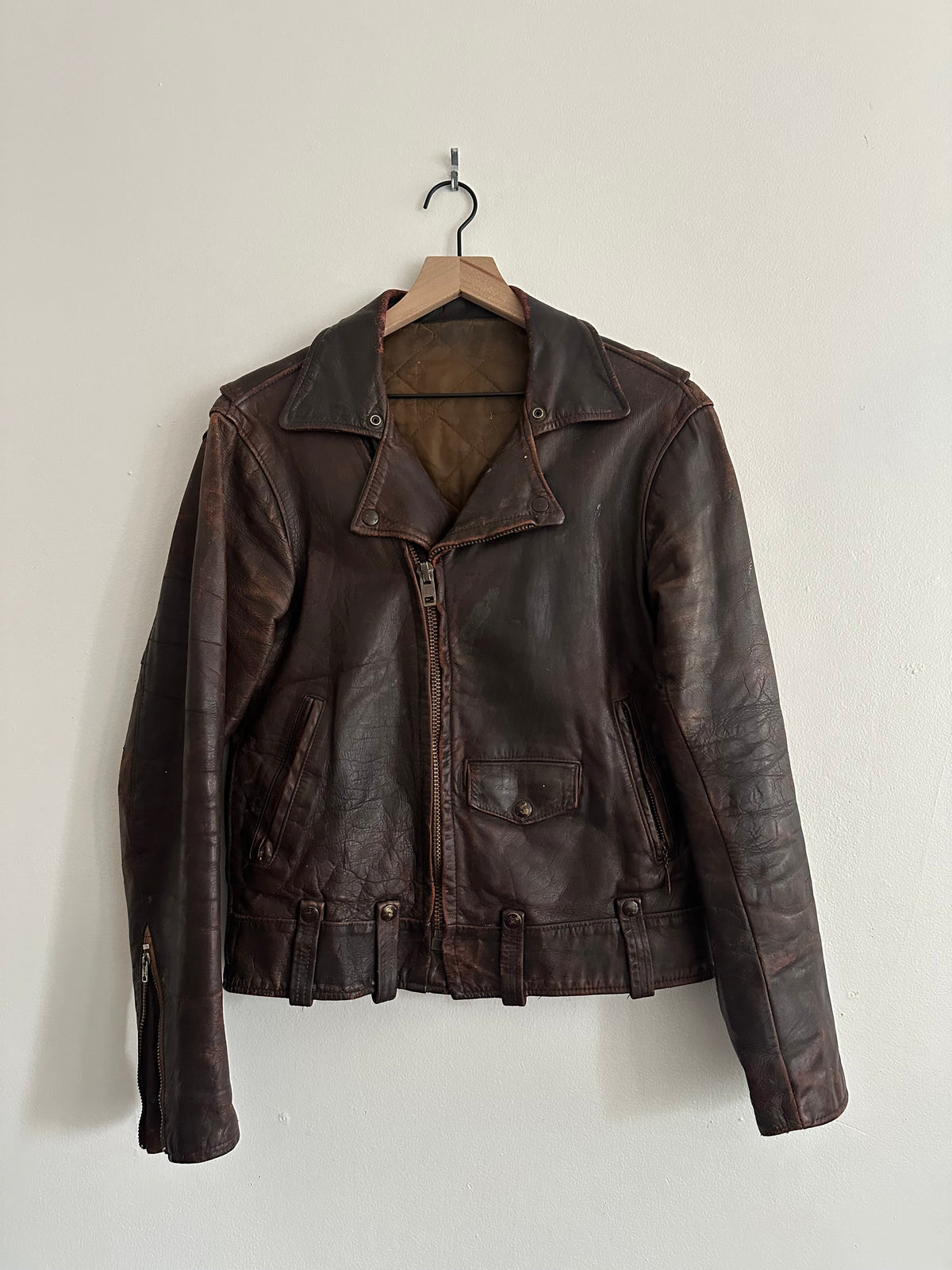 Vintage Brown Embroidered Shirt-Jacket