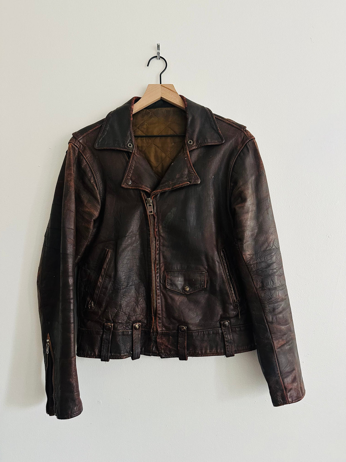 Vintage Brown Embroidered Shirt-Jacket