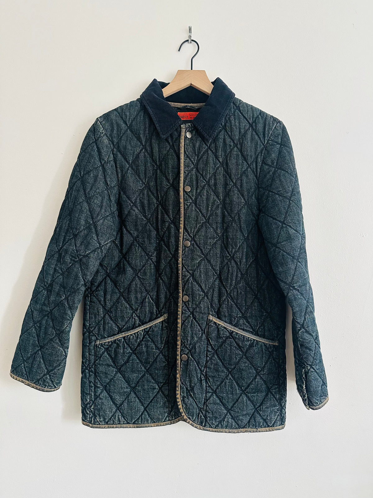 Vintage Brown Embroidered Shirt-Jacket